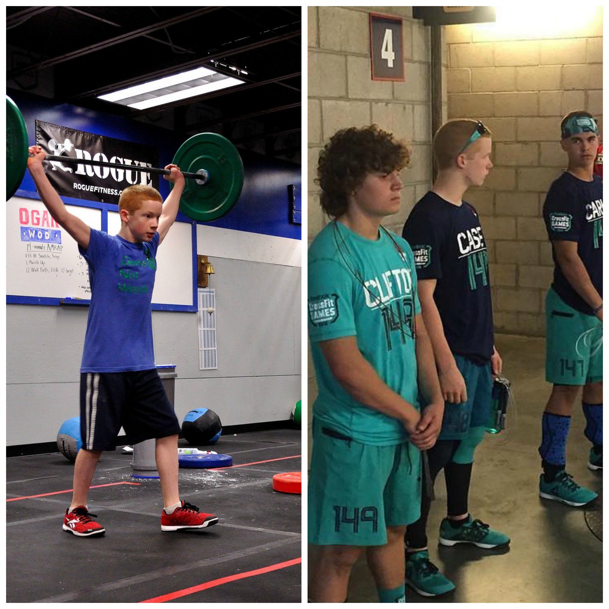 CrossFitFringe's tweet photo. #Transformation Tuesday! Noah Casey from @JeffCityCF at our #ogarstrong Event in 2014, and today via @CrossFitGames https://t.co/VnBMfDX6fb