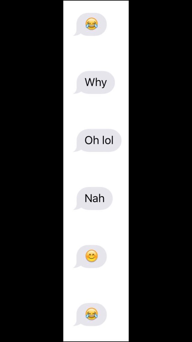 LowkeyTruee's tweet image. Hate people who message like this