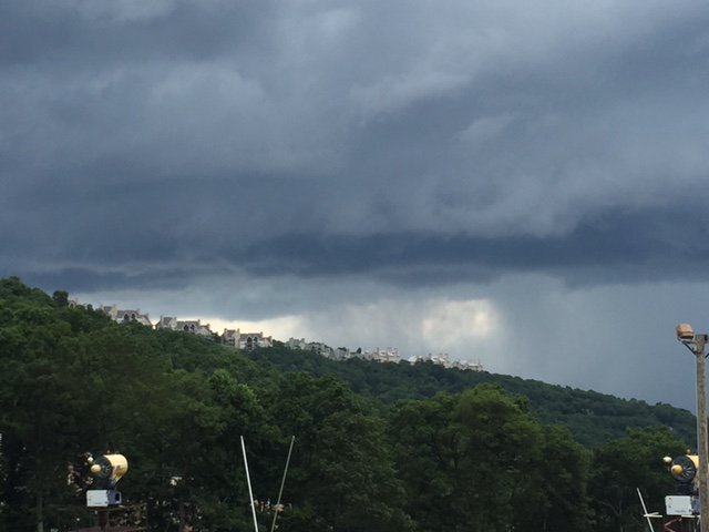 generalcode's tweet photo. Stormy skies don't fit in our 'plans' & can't dampen our spirits here at #APAVA16. @APA_Virginia #rainraingoaway https://t.co/AyVJVwF7fY