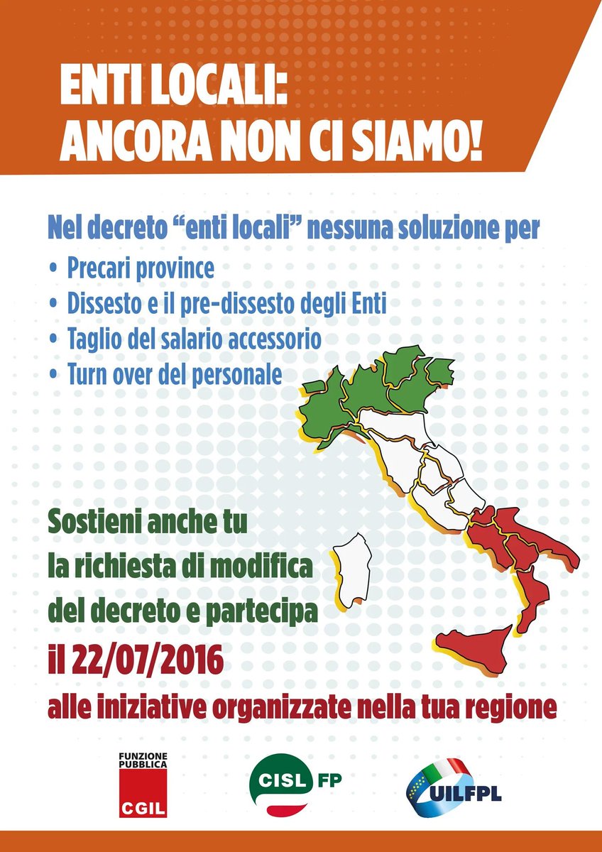 freschi_paola's tweet photo. Il #ContrattoSubito a chi? Con #DLEntiLocali solo chiusura #servizipubblici a partire da #precari, #SenzaProvince https://t.co/KukLLrloP4