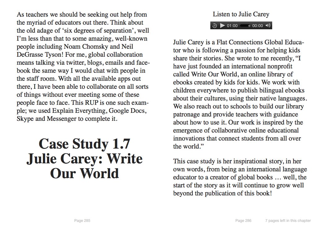 WriteOurWorld's tweet photo. Amazing collection of research and case studies in #theglobaleducator by @julielindsay including #writeourworld! https://t.co/zIfnjvCBNA