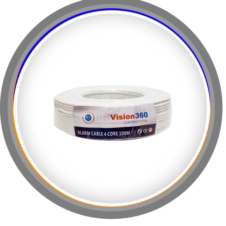 Netvision360ve's tweet photo. • Cable para alarma • Bobina de 100 m • 4 conductores (rojo, verde, negro y amarillo) #CCTC #REDES #NETWORKING https://t.co/pdn2YIQmX8