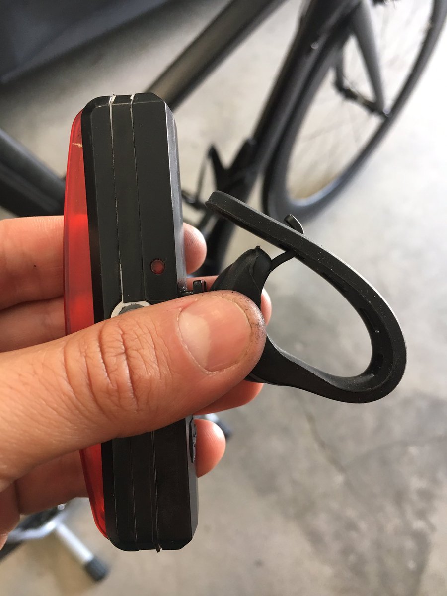 bike light rubber strap