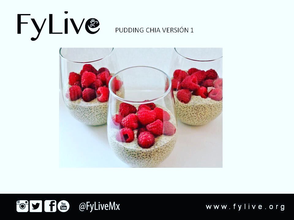 FyLiveMx's tweet photo. Quieres un snack rico saciante y bajo en calorías? #FYLIVE #puddingchia #healthy #recipies #sport #snack #fitness https://t.co/iBH2PIxdgU
