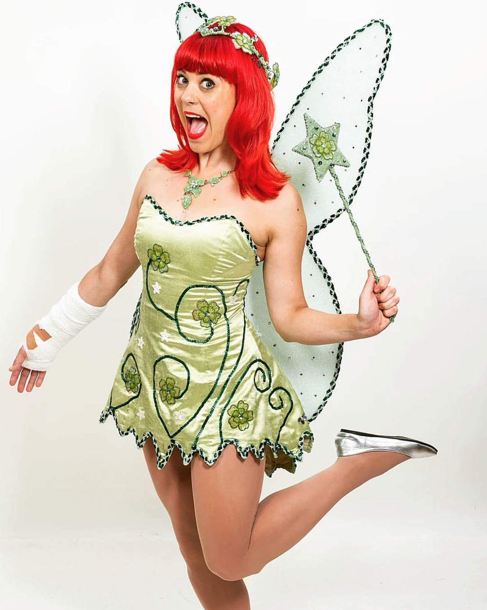 My wrist may be in plaster but it won't stop me flying to Neverland with <a href="/UKP_Ltd/">UK Productions Ltd</a> this Xmas, as Tink in Peter Pan!