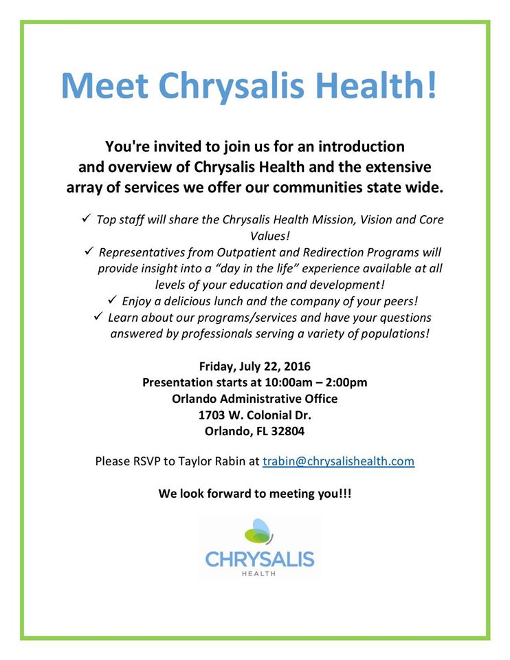 Chrysalis Health PicsHealth