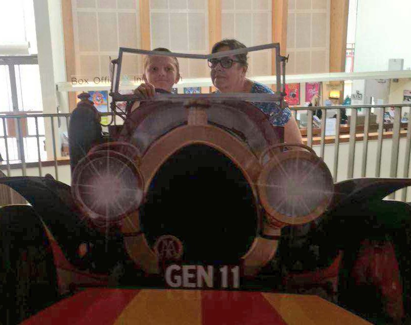 steph_new's tweet photo. @RoyalDerngate My gorgeous Godson & his Nanny βΊοΈ #chittycar https://t.co/0JRIrHEgwk