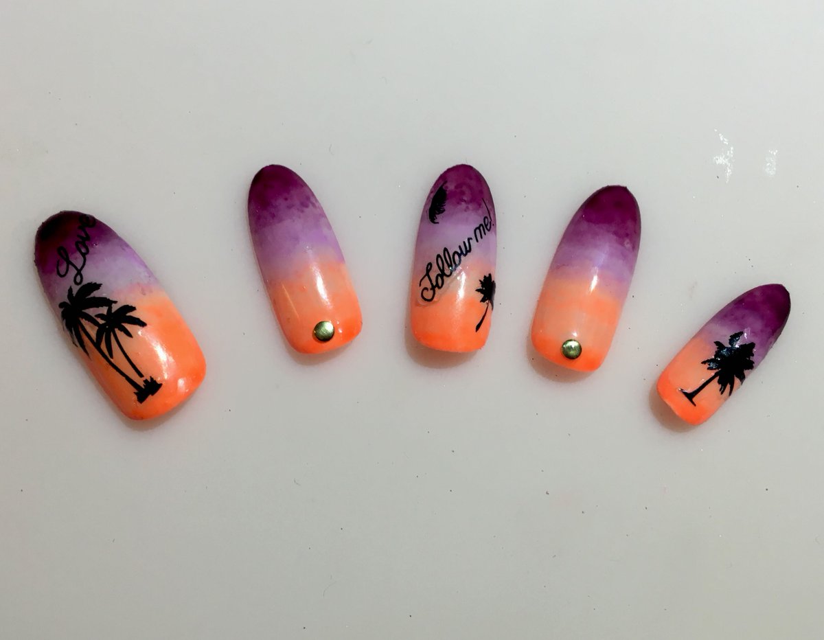 サンセットネイル