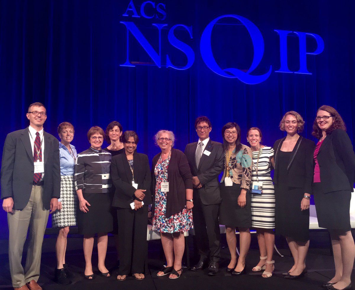 traceyinchicago's tweet photo. #latergram of #CQGS team at #NSQIP16 @AmCollSurgeons @JHARTFOUND @__Tom_Robinson @BerianJulia @HornorMD https://t.co/aKjxzzLD3U