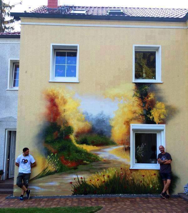 BlogAndTheCity1's tweet photo. #Street #art #è #diventata #bellissima #questa #palazzina #anonima #condividete? #fatecisapere #fashionblog #notte https://t.co/EhKd3uSlUT