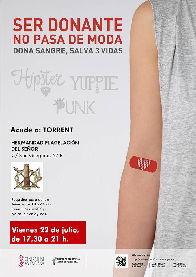 FlagelaTorrent's tweet photo. Te invitamos a ser solidario,  a compartir. 
Acude a donar, salva vidas. Te esperamos!!! https://t.co/SwptrILsQN