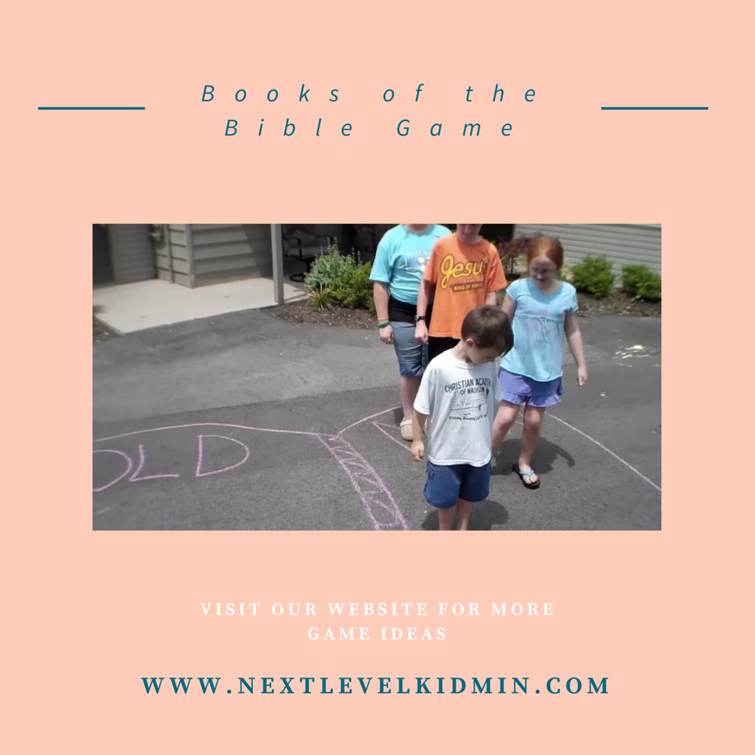 nextlevelkidmin's tweet photo. This game will help review kids about Bible books. https://t.co/xK3F3A8yoH #games #SundaySchool #nextlevelkidmin https://t.co/1YrewrNgQv
