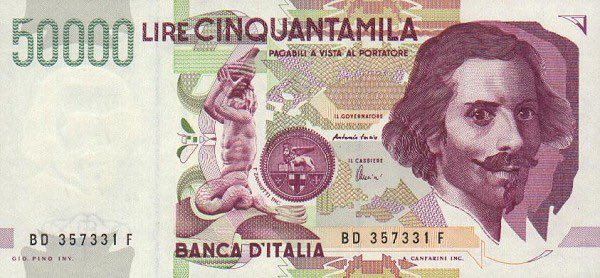 AirFranz86's tweet photo. 50000 #Lire #LiraItaliana #VecchioConio 1861-2002 https://t.co/0fUbHcjo47