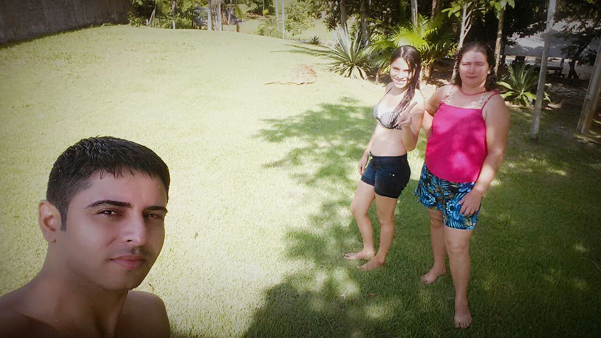 matebded's tweet image. curtindo com família :)