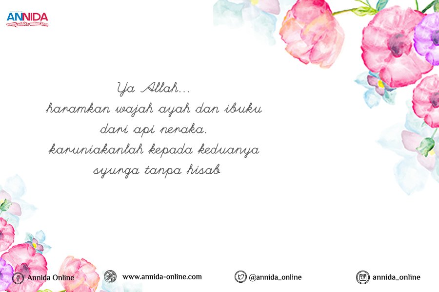 Doakan Orang Tua Saat Sujud-sujud Panjang Kita>>> annida-online.com/doakan-orang-t…