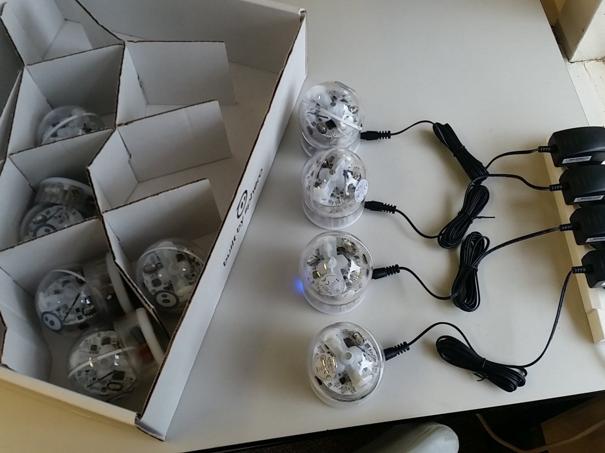 We can't wait to use our <a href="/SpheroEdu/">Sphero Education</a> and work with <a href="/elearnjones/">Nathan Jones </a> next week #spheroolympics #pbl