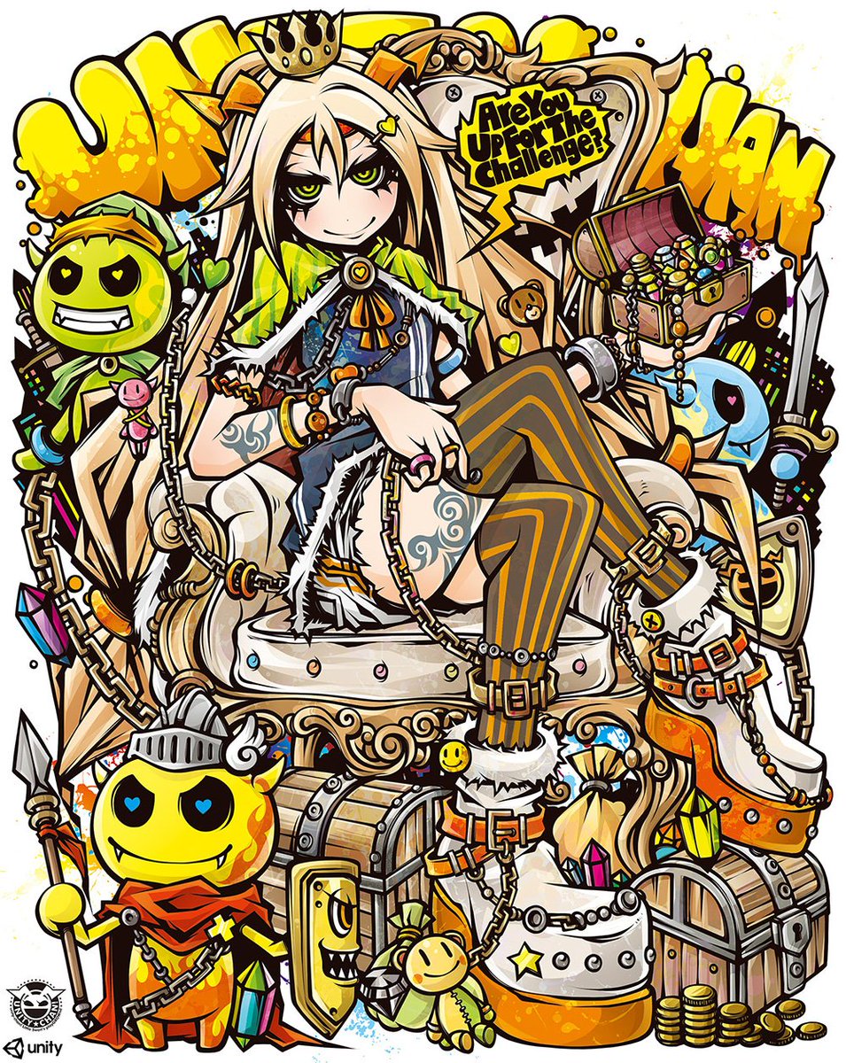 Project.C.K.も何度かイラストを描かせていただいているunity-chan