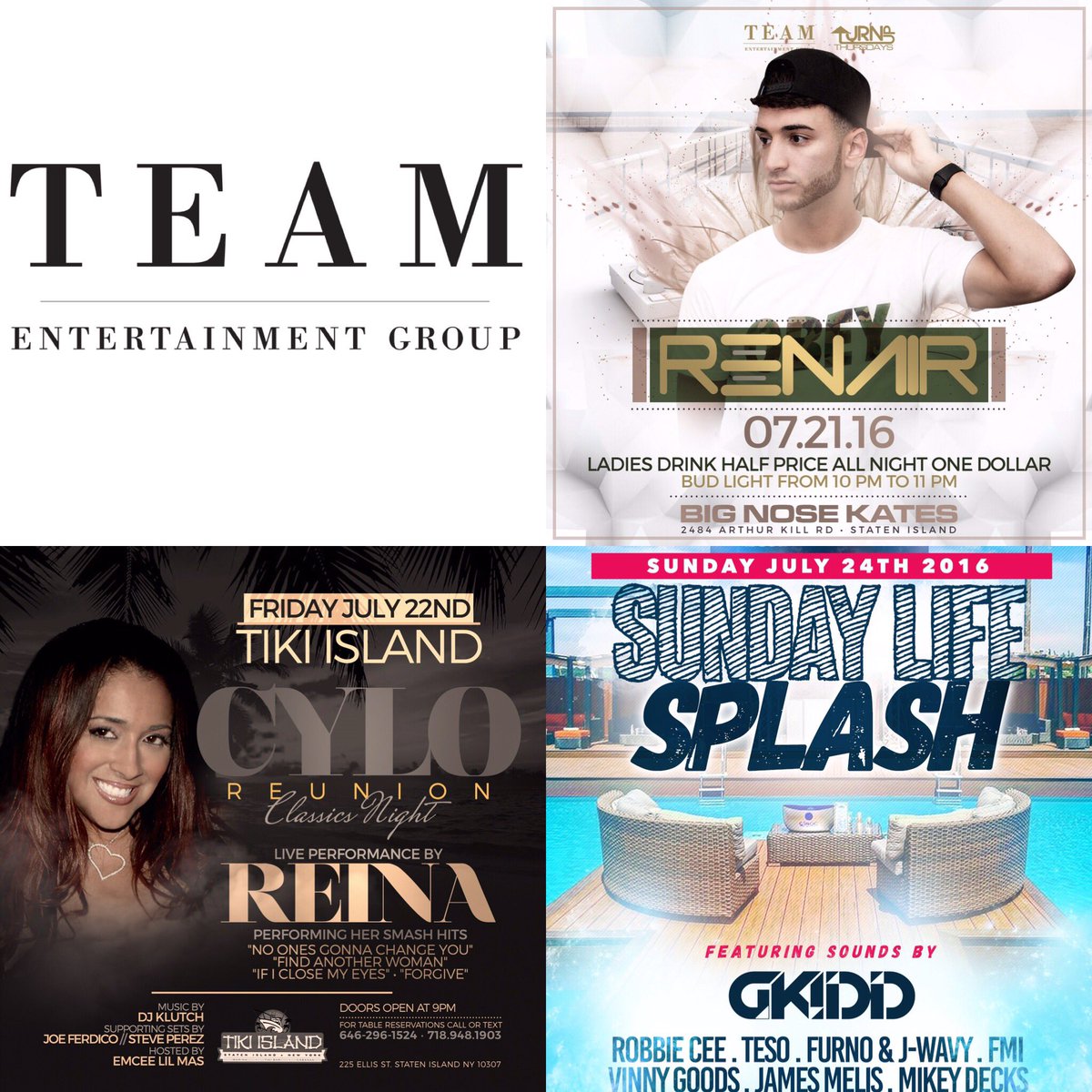 TeamEntGroup's tweet image. ⬇️🏃🏼The Weekend Rundown 🏃🏼⬇️