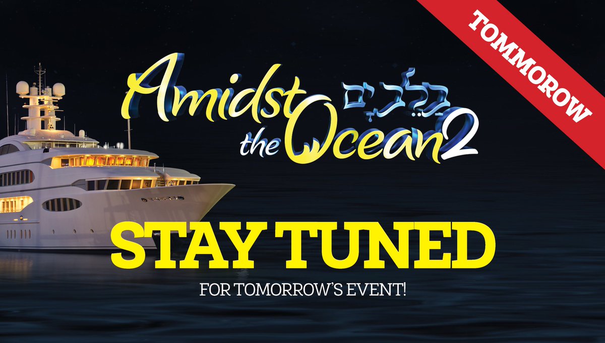 KolHaolam's tweet image. AD - LAST CHANCE: Retweet to win a FREE TICKET! WE SAIL TOMORROW! To cruise with us, CALL NOW 7323348673