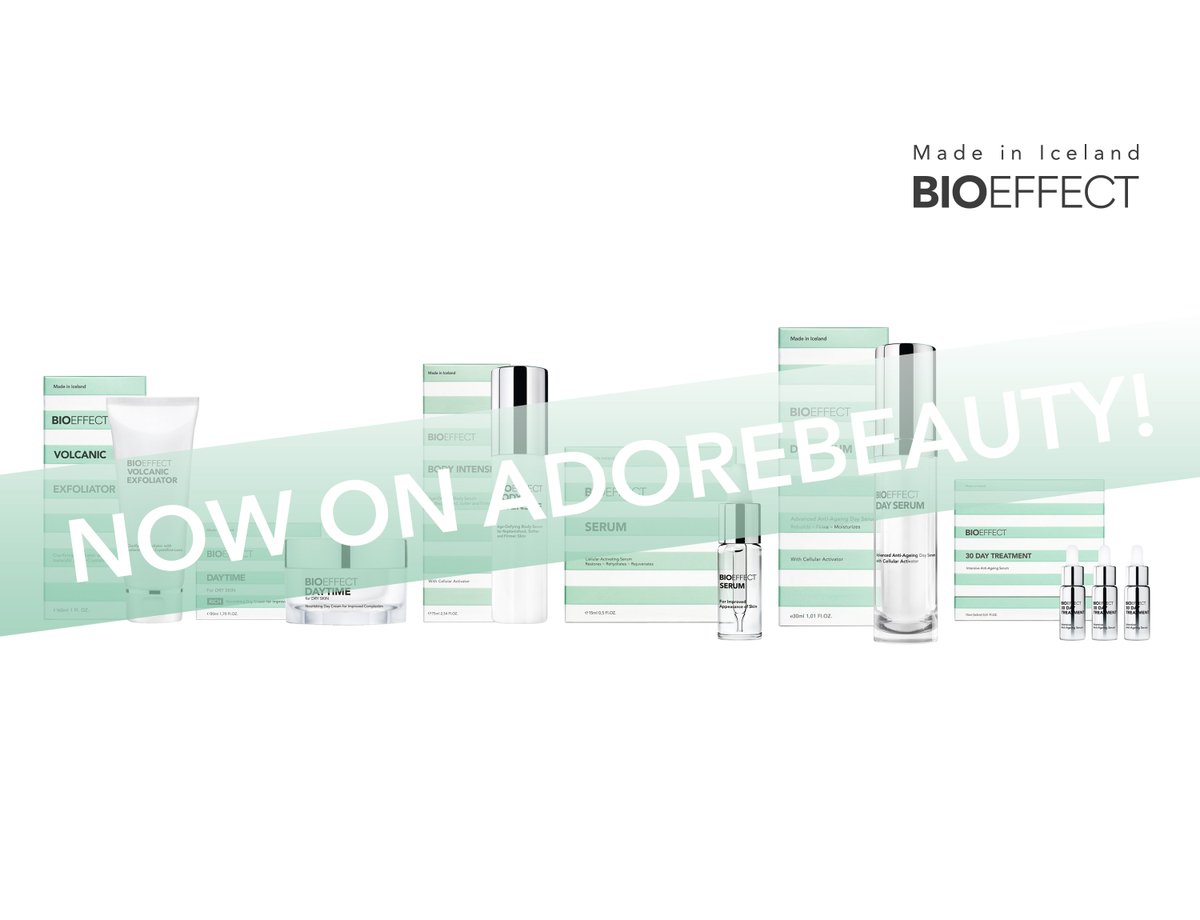 We are now live on <a href="/adorebeauty/">Adore Beauty</a>! 
adorebeauty.com.au/bioeffect/