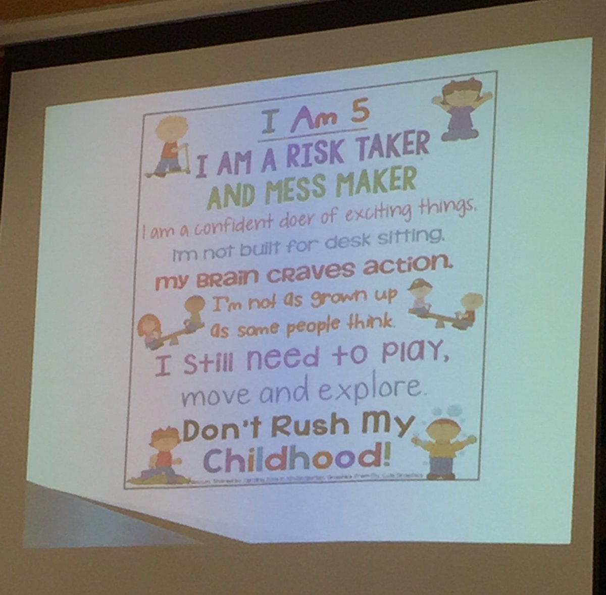 EduTweetOz's tweet photo. In her area they are using a lot of play based learning. https://t.co/HhJ9ROeHc3