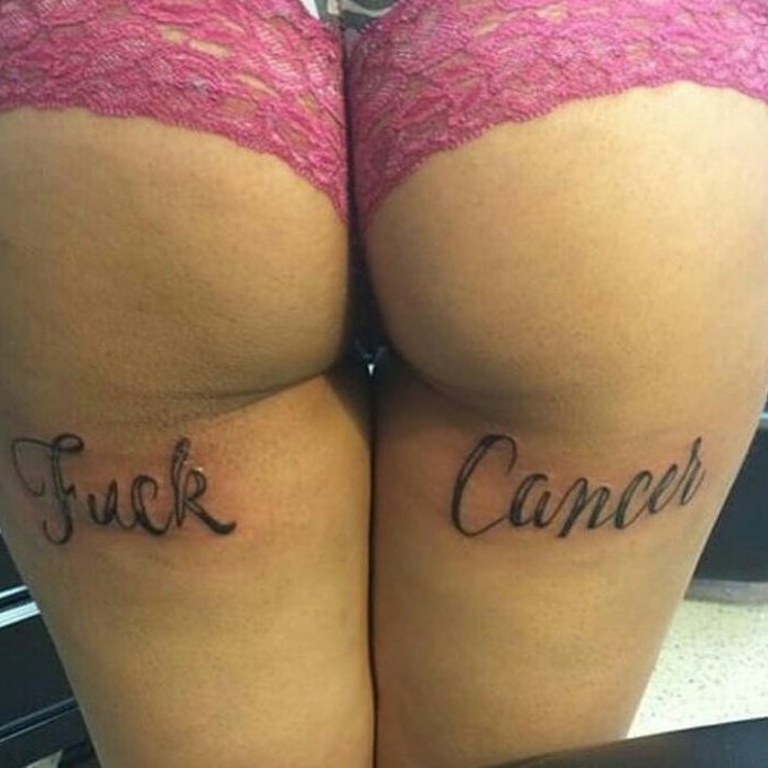 Fuck Cancernativetouch tattoo ink fuckcancer