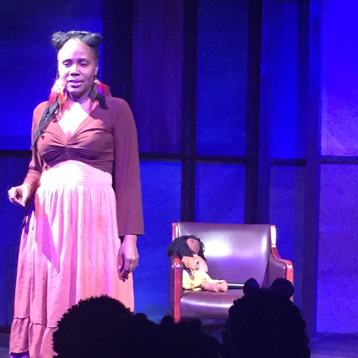 HiARTSnyc's tweet image. "Mama said breathe/just breathe/ just breathe" Daughter of the Struggle written&amp;amp;performed by Ayanna Gregory #dchhtf
