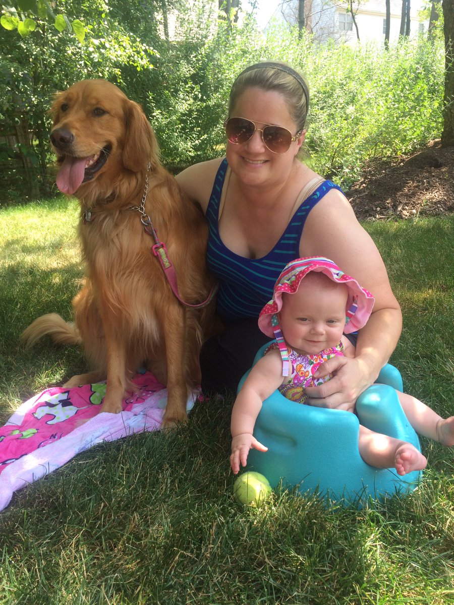 GoldenMackey's tweet photo. My girls.  @Matt_Earl #dogandpeeps https://t.co/zcymLp9XSH