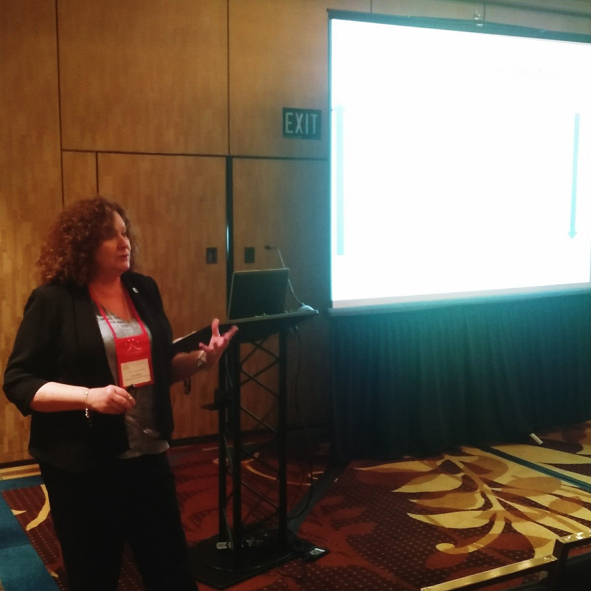 EEOC_NYDO's tweet photo. Deb Finney @EEOC_Memphis presenting on Retaliation at #EEOCEXCEL #Employment #SanFrancisco #equalitybecause #HR https://t.co/BP9vigZCYG