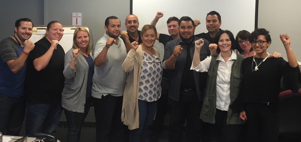 blee01's tweet photo. #TEAM_LA leadership.  GAME ON!  #Teamwork #Winning  #Sprint @marceloclaure @JGSprintWest @kkwestisbest https://t.co/ZnYJ2HLsjL