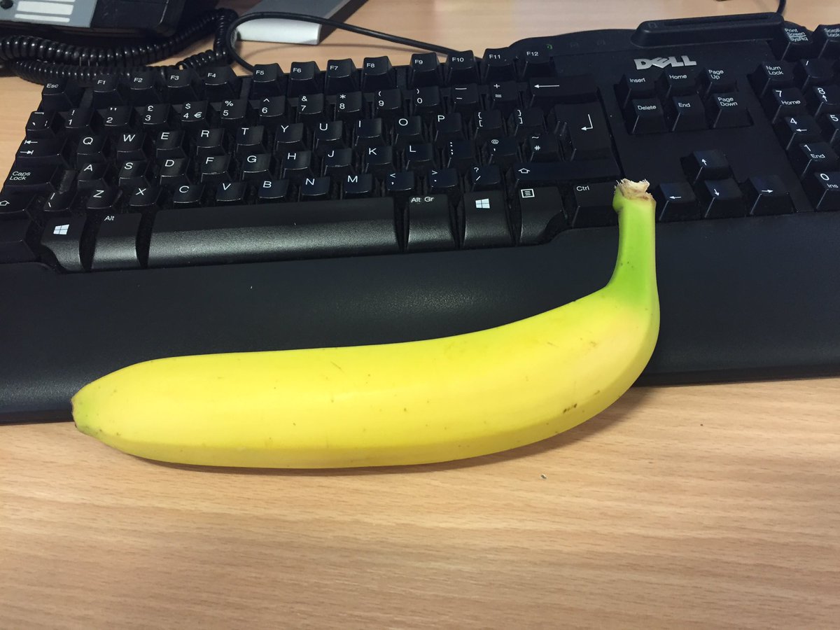 #deskbanana #toostraight