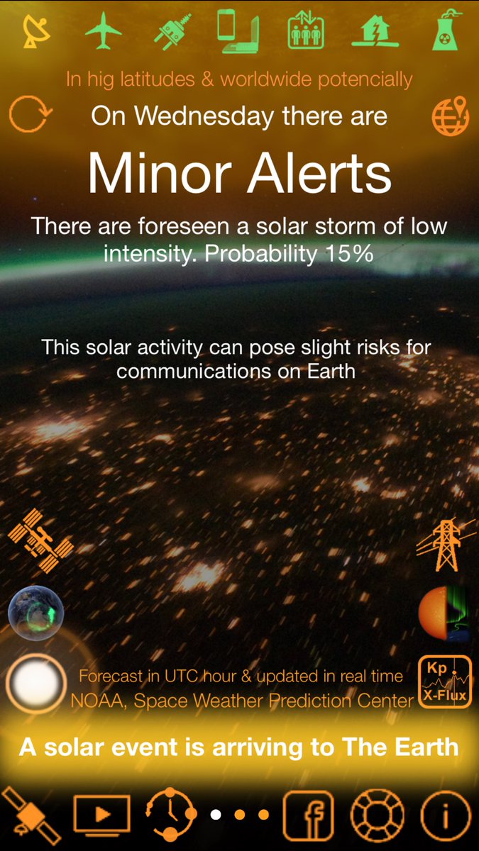 GEOMAGNETIC STORM: A minor G1-class geomagnetic storm is in progress on July 20th 2016 #CME #solaralert