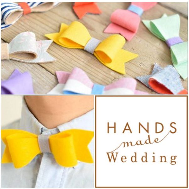 東急ハンズ広報 A Twitter Hands Made Wedding フェルトリボンの作り方 一体感あるウェディングパーティーにするポイントは ゲストに共通の何かをつけてもらう事 手づくりリボンはいかがですか T Co 455vdp2xqj
