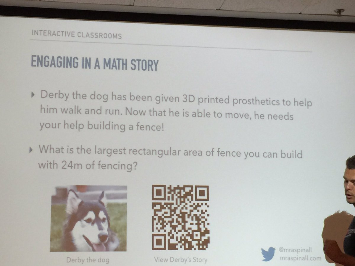 CarlaDean16's tweet photo. #CTMindset Derby brought tears to my eyes!! Much more motivational then teaching problem solving without a context. https://t.co/9G2bnjgtod