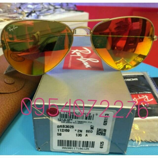 StrongBeginlife's tweet image. ขาย 👓Rayban Aviator Large Metal G15 ในราคา ฿4,500 ที่ #ShopeeTH ตอนนี้! {{product_link}}