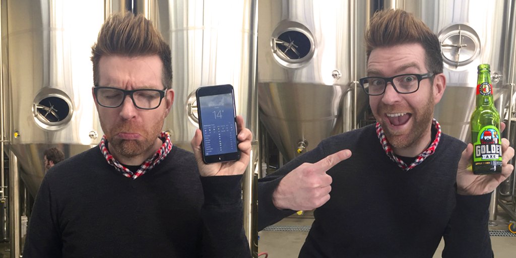 Don't look at the #weatherforecast Think happy thoughts! Like  ballaratbeerfestival.com.au THIS weekend! <a href="/Ballarat_Beer/">Ballarat Beer Fest</a>