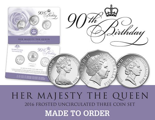 RoyalAustMint's tweet photo. Mintage of made-to-order #Queens90 #coin now announced at 9108! https://t.co/06oMKfIfDL