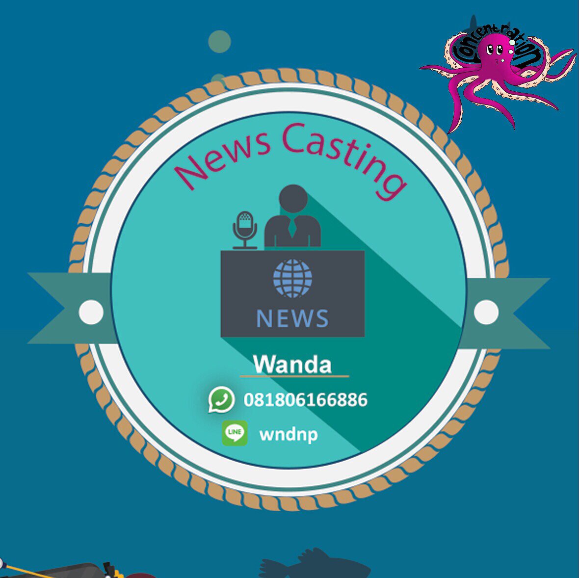 Who will be the next news anchor? Are you? Show your talent in here📄✨
cp: 081806166886 <a href="/concentrationID/">CONCENTRATION 2016</a>