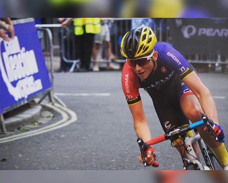 SigmaCannondale's tweet photo. Back to winning ways @bikerlawrence takes the top step sprinting from a break of 3 at Hillingdon #worldchamps 🎉💪 https://t.co/XbTYUL3a40