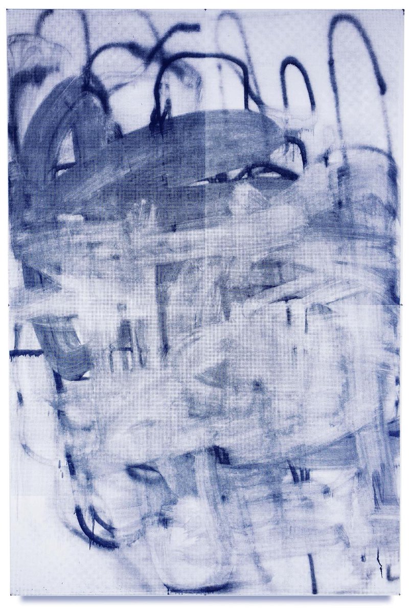 ONE YEAR NO HALLOWEEN (P464), 116×77in, Sold for $602,500 USD #christopherwool auctionclub.com/public/histori…