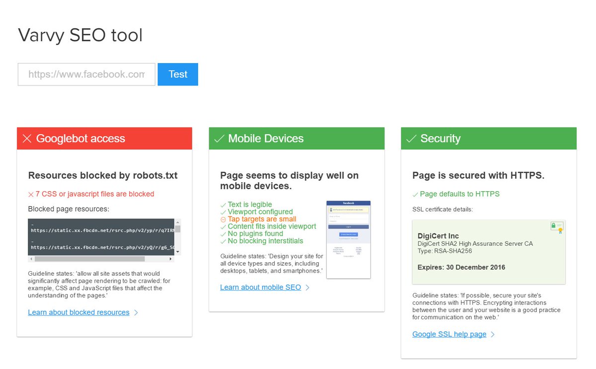 pierrecappelli's tweet photo. #Varvy : pour tester la conformité d'un site avec les guidelines #Google https://t.co/IbHi0bUzxl @BlogModerateur https://t.co/jDRWe1RSBT