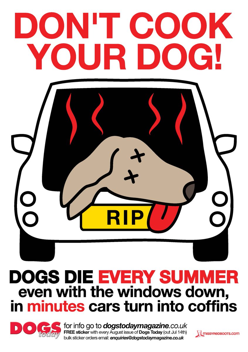 DO NOT LEAVE YOUR DOG IN THE CAR.! SO MANY DOGS ARE BEING PULLED OUT OF CARS DEAD ...