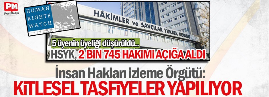 İnsan Hakları İzleme Örgütü raporu: Kitlesel tasfiyeler yapılıyor
postmedya.com/gundem/hrw-kit…

#Leman
#wikileaks