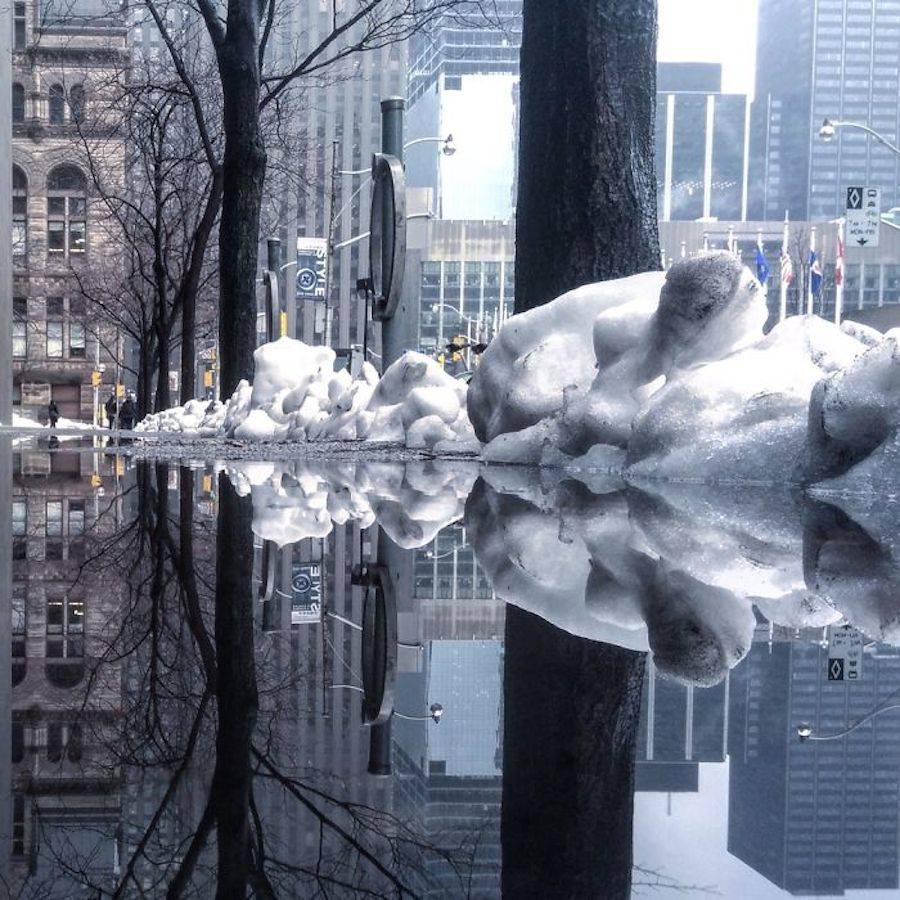 fubiz's tweet photo. Parallel Worlds of City Rain Reflections in Toronto https://t.co/TKvV8nTct2 https://t.co/rHz0Wrjw3w