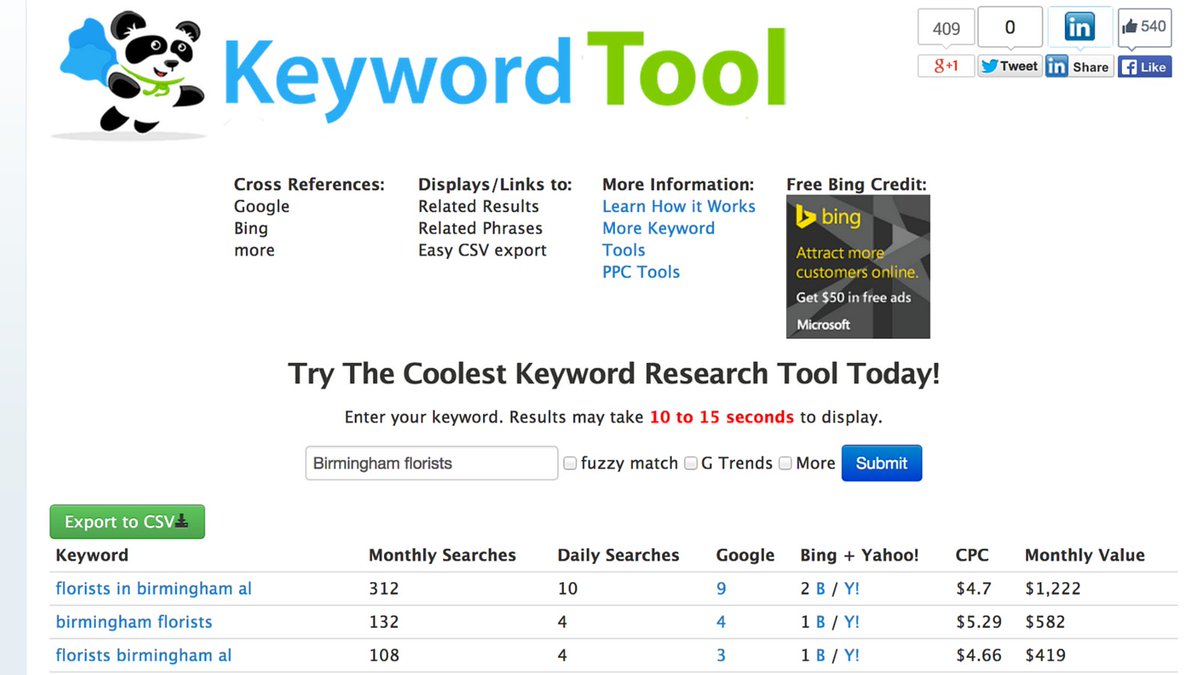ReportGarden's tweet image. #seobook  database contains 28,527,279 keywords #AlternativeTools #KeywordResearch bit.ly/29XHMfo
