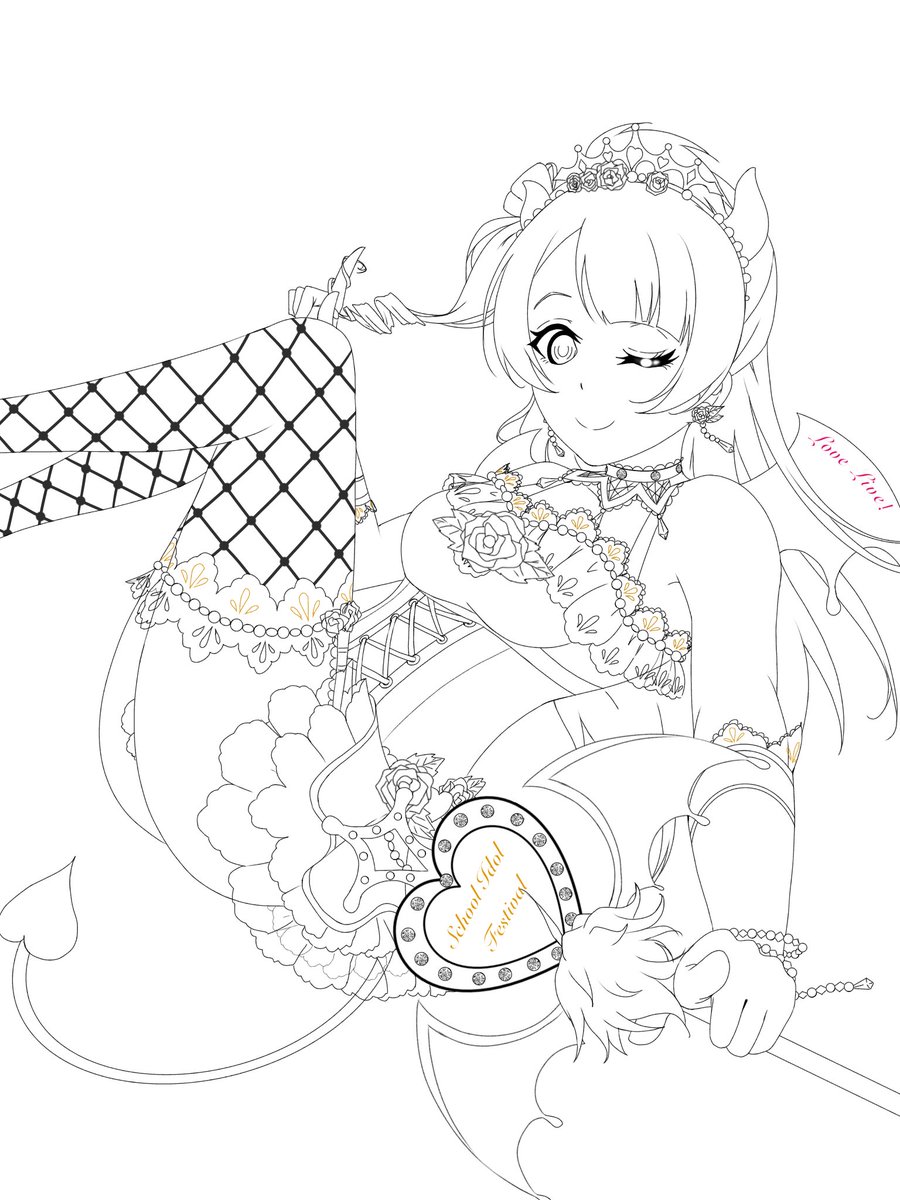 wilkinleeart's tweet photo. #ラブライブ #南ことり #lovedevil https://t.co/k2bG1wSFk3