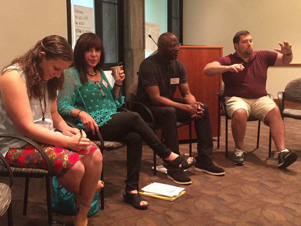 Our panel on "Sustaining Our Passion" #TLSI2016