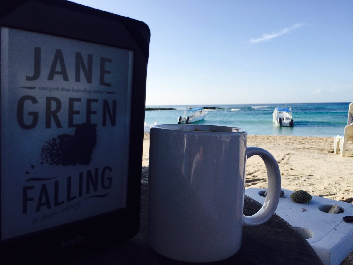 annademattea's tweet photo. Last morning under a palapa in Riviera Maya. Finishing up my #readacation with @JaneGreen today☕️📚🌴 https://t.co/NNv5JaR6ap