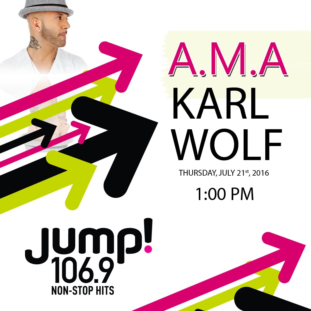 JumpOttawa's tweet photo. We've got your chance to chat with @karlwolfs tomorrow on the #JUMPapp at 1PM #AMA https://t.co/arCr9mqqe1