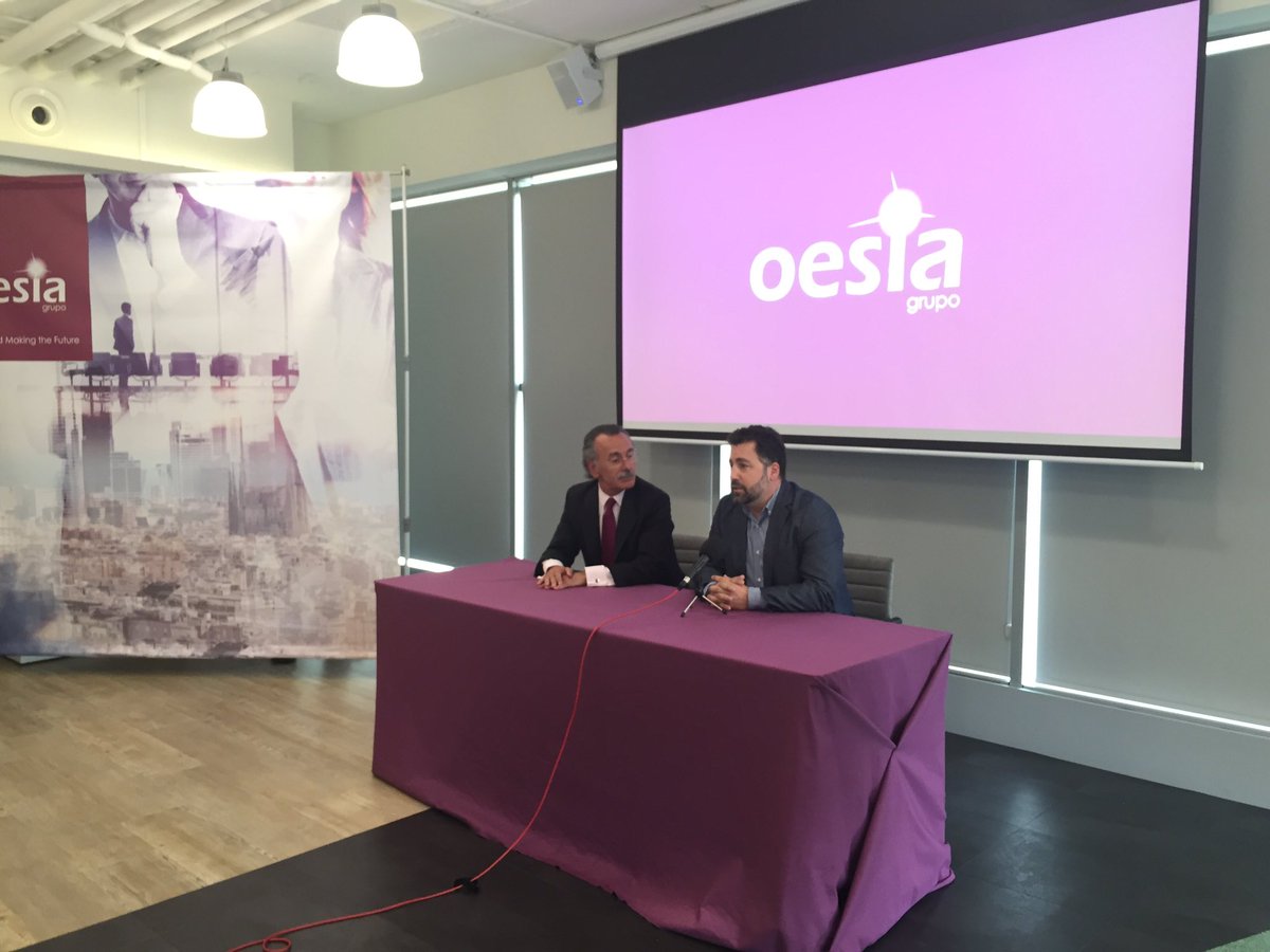 Hoy hemos visitado al <a href="/grupo_oesia/">grupo_oesia</a> en su 40 aniversario, instalada en nuestra ciudad hace 1 año dentro de #Rivas2020
